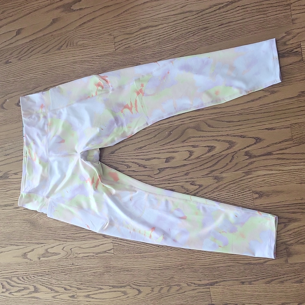 Tex Gear new w tags XXL Large Workout Gear LEGGINGS wicking, stretch w pockets